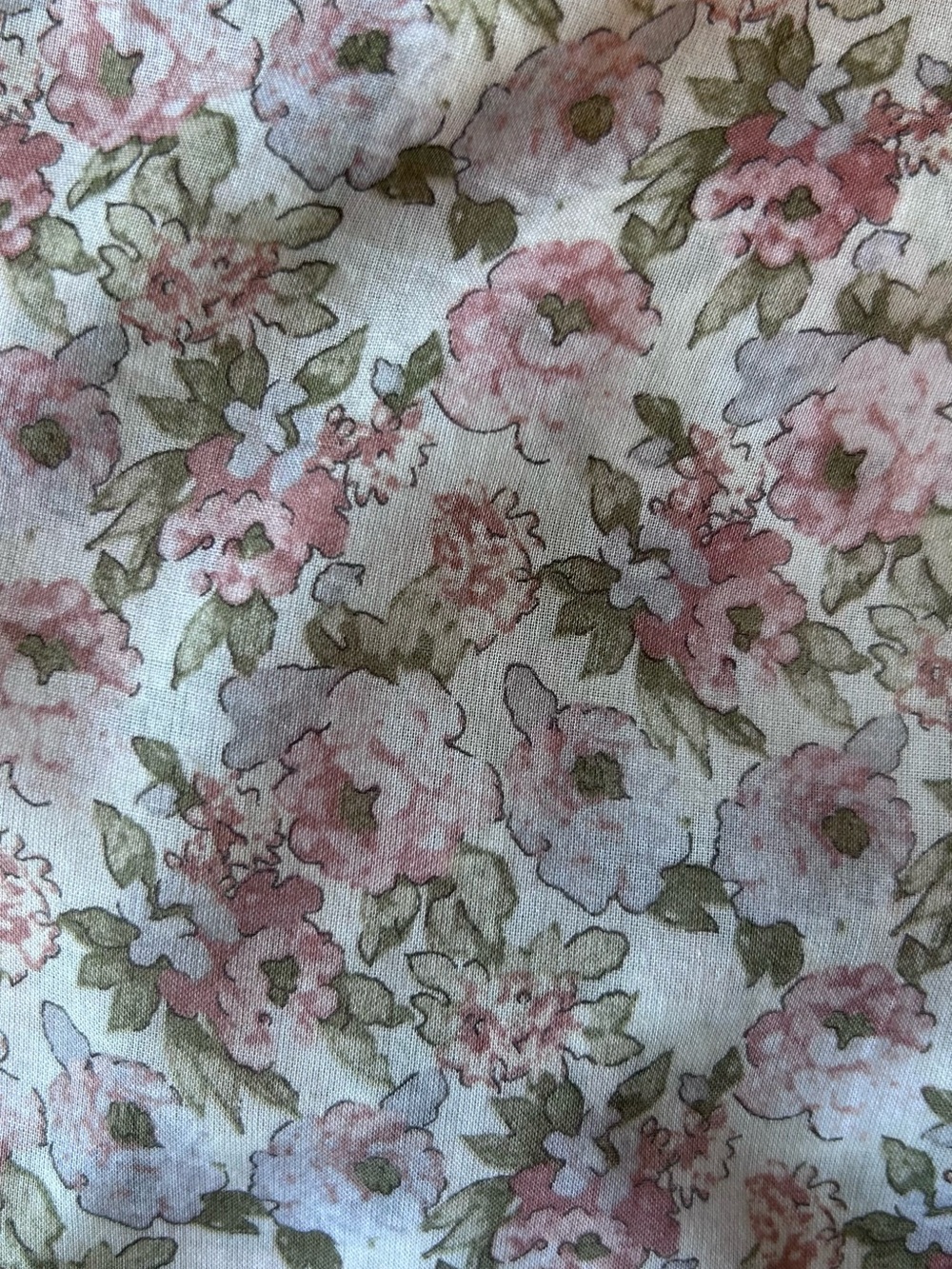 United Colors of Benetton Floral Sleeveless Blouse Button Cottagecore Medium - Picture 6 of 8